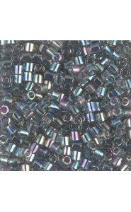 Miyuki delica beads 8/0 - Transparent grey iris DBL-107